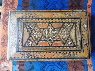 Vintage marquetry box