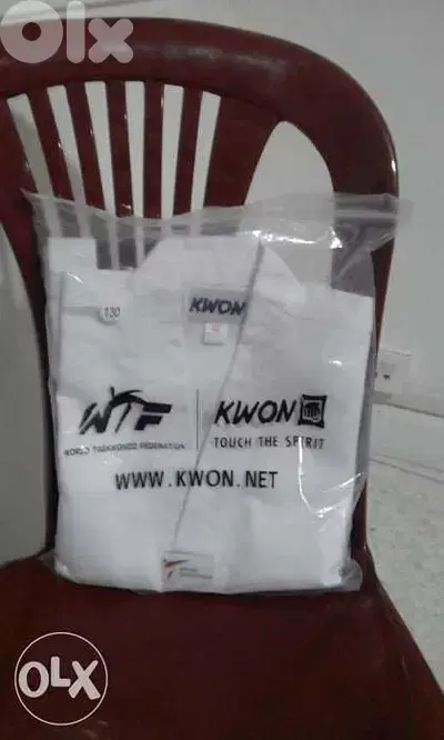 Taekwondo uniform (kwon brand) approved