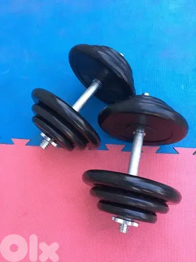 dumbells rubber like new all weight available 70/443573 whatsapp RODGE