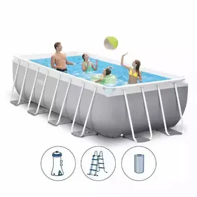 4 x 2 x 1 m intex full package bestway pool مسبح بركة