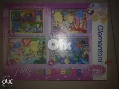 4 in 1 disney kids puzzle