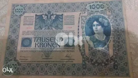 Austria & Hungaria Empire note 1902 عملة ورقيةامبراطورية النمسا والمجر