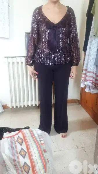pantalon with payette top size 42