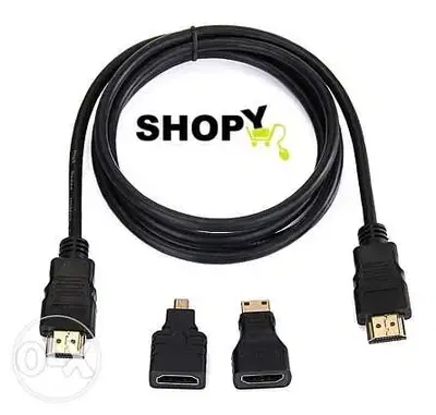 High Speed 3-In-1 HDMI Converter Cable HDMI