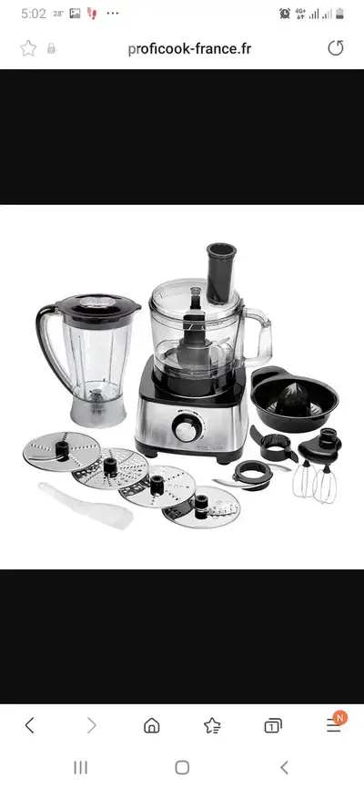 Proficook PC-KM 1063 Multi-Function Robot/ 4$ Delivery