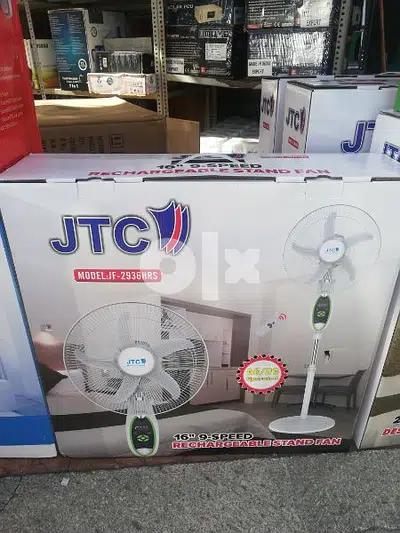 30 Hours On battery JTC Rechargeable Fan 76969O37