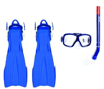Brand New Kids Diving Mask & Snorkel & Fins Set