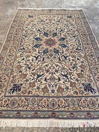 سجاد عجمي . شغل يدوي صوف  نايين 250/160. Persian Carpet. Hand made