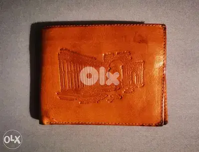 Genuine leather vintage wallet