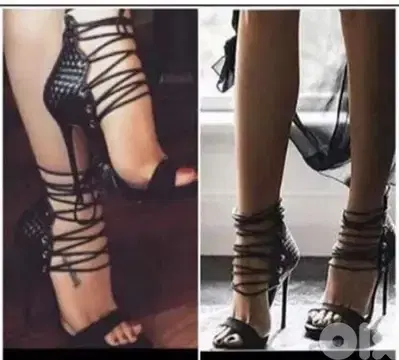 shoes sandals  high heels 39/40 bas