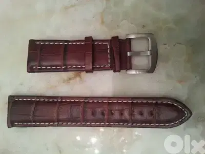 Chopard leather strap.