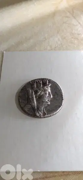 Phoencian Tyche silver Tetradrachm for Goddess Tyche year around 80 BC