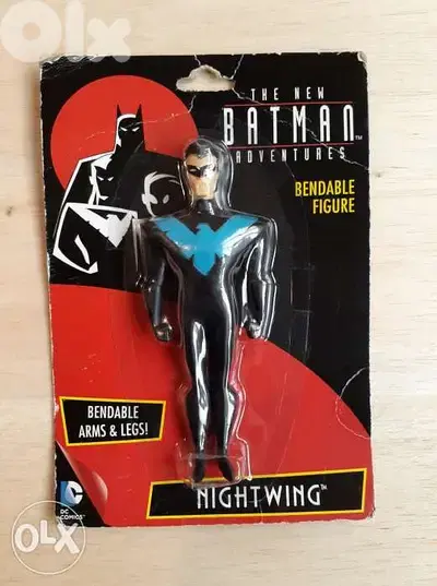 Night Wing Bendable Figure.