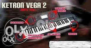 Ketron Vega Pro V2 , Boxed & new , Ketron new & Boxed. جديد و مكفول