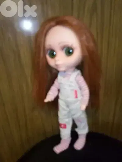 BLUNN -BERJUAN THE BIGGERS RARE Great doll 32Cm long hair=30$