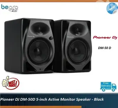 Pioneer DJ DM-50D 5-inch Active Monitor Speaker - Black