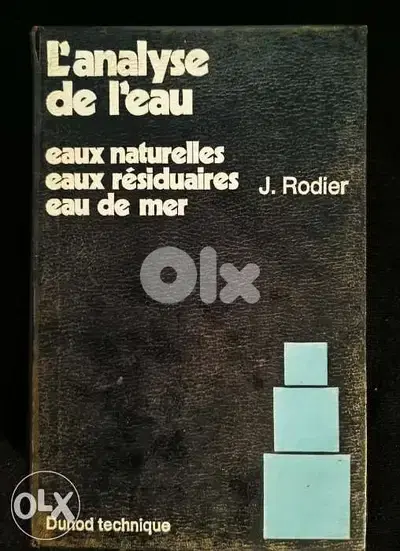 l'analyse de l'eau jean rodier