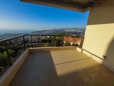 PAYMENT FACILITIES- Duplex in Qornet Chehwan + Sea and Mountain View