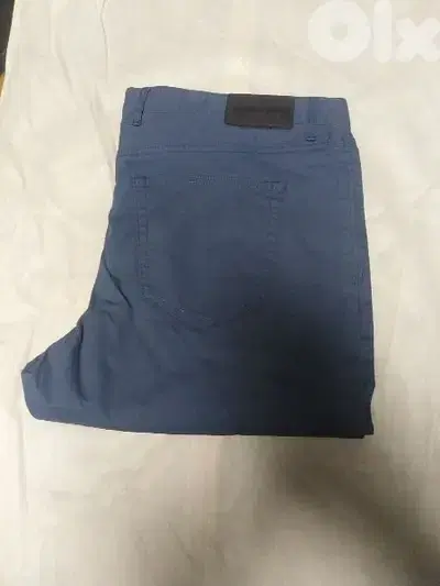 MICHAEL  KORS  pant slim blue size W38 L32