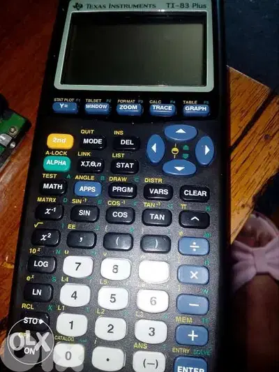 Texas instruments TI-83 plus
