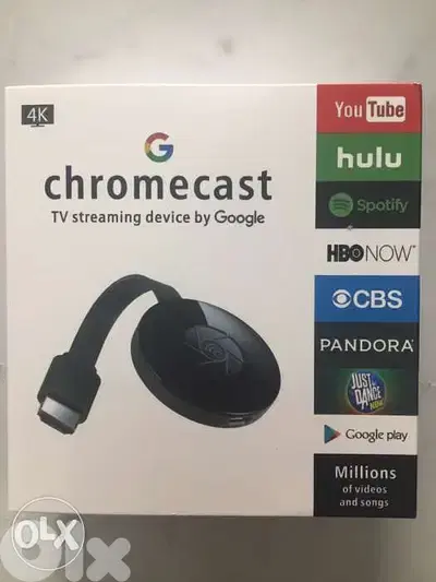 اجهزة تنقل المعلومات من الهاتف على التلفاز ١٠$ chromecast