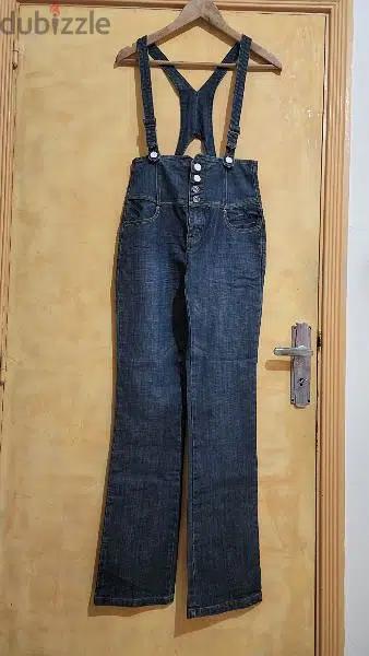 Joseph jeans salopette dungarees size 28 small  36 38