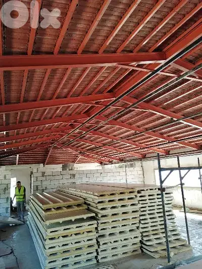 Steel work. نتعهد جميع أعمال الحديد باشراف هندسي متميز في كافة المناطق