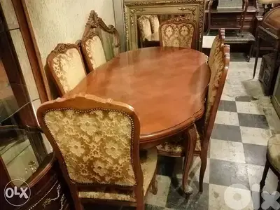 ولا أروع سفرة فرنسية طاولة ١٠ كراسي سعر لقطة بنص حقها