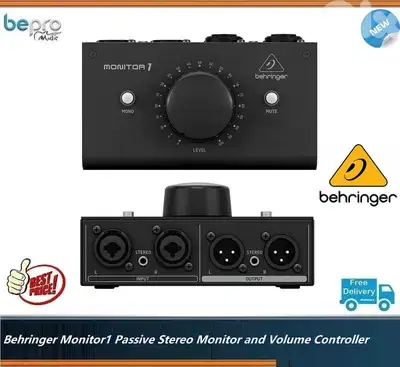 Behringer Monitor1 Passive Stereo Monitor and Volume Controller