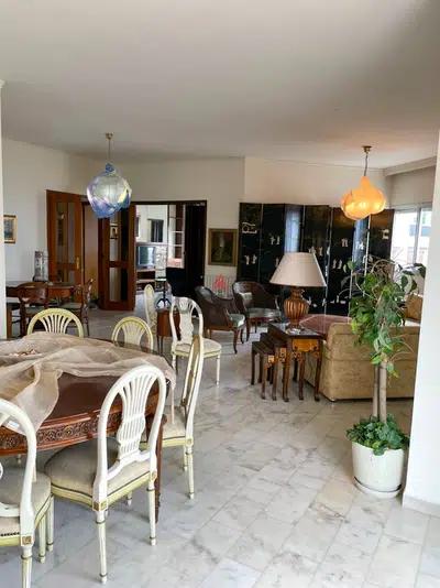 300 SQM Prime Location Apartment in Broumana, Metn with Partial view