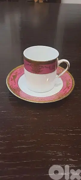 Coffee cups. Purple color. 10 pieces