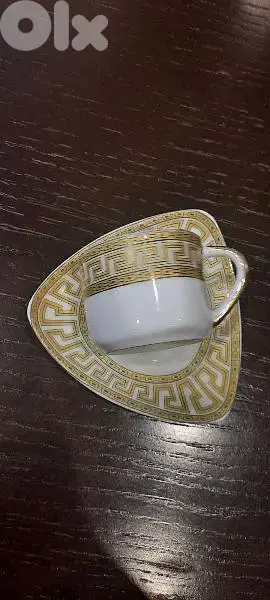 Coffee cups. Gold color. 4 pieces