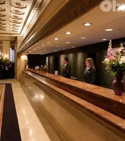 Hiring now receptionists female Am, or pm or night shift .