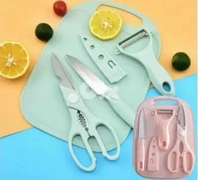 high quality cutting board with all tools