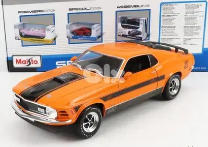 Ford Mustang Mach 1 (1970) diecast car model 1;18.