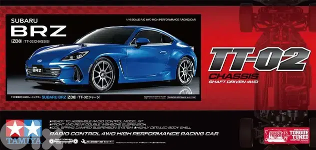 Rc Tamiya 1/10 TT02 Drift BRZ