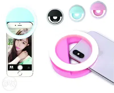 Brand New Portable Rechargeable Selfie LED Ring Light