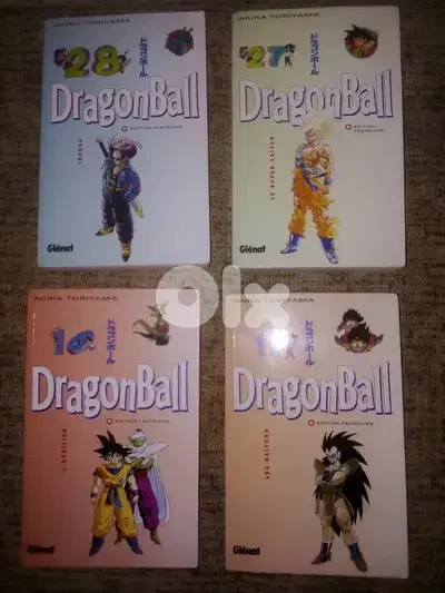 Dragon Ball Z books french edition check titles number in details