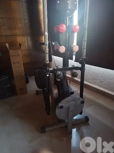 Cardio Elliptical & bike & dumbbells & twister 03027072 GEO SPORT