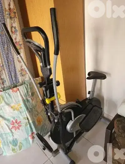 4 workouts in 1 cardio Elliptical and bike machine 03027072 GEO