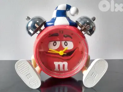 M&Ms retro style collectible alarm clock
