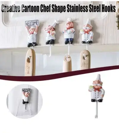 kitchen chef wall hangers