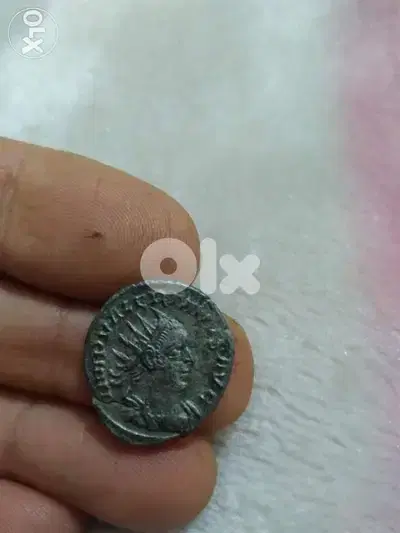 Ancient Roman silver Coin of Emperror Valerian& Gallienuis year 257 AD