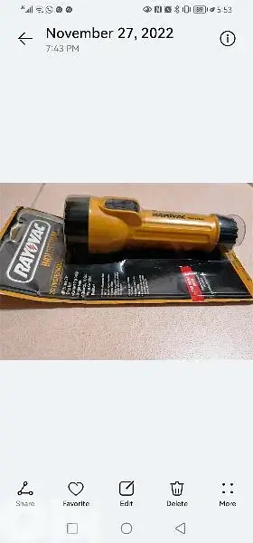 new touch light, water resistant