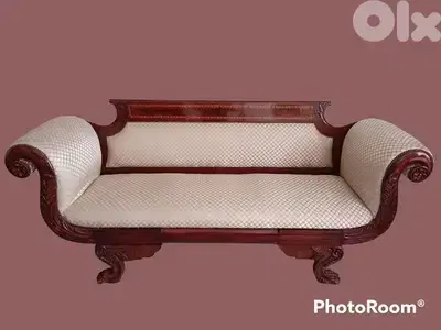 19th. century Original American Empire style sofa 1820,Mahogany wood