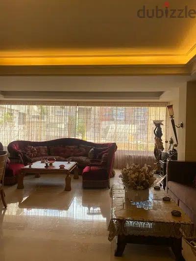 250 SQM | Fully Decorated Apartment for sale in Mar Takla | -1 Floor