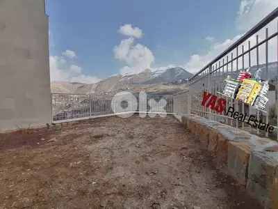 Faqra 145m2 + 55m2 Garden | New Duplex Chalet |  Astonishing View |