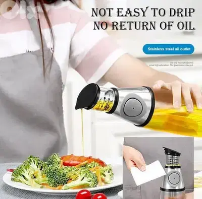 automatic leakproof oil bottle dispenser