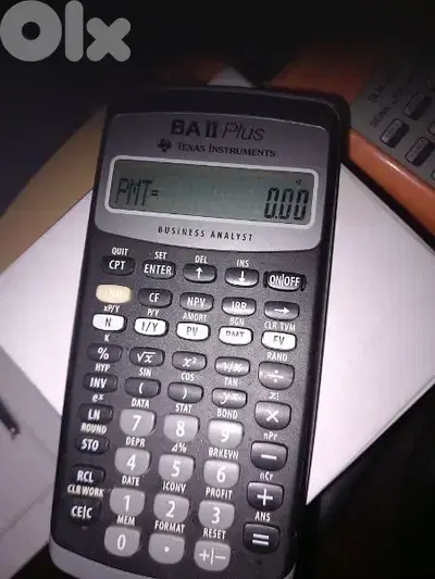 texas instruments BA2 plus financial calculator