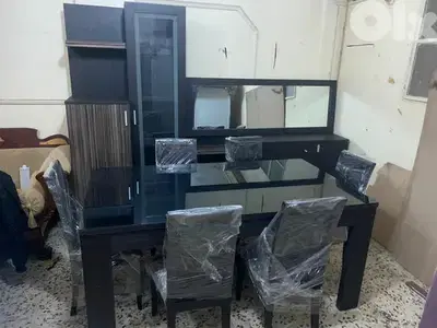أوضة سفرة كاملة شغل مبلي توب تركية